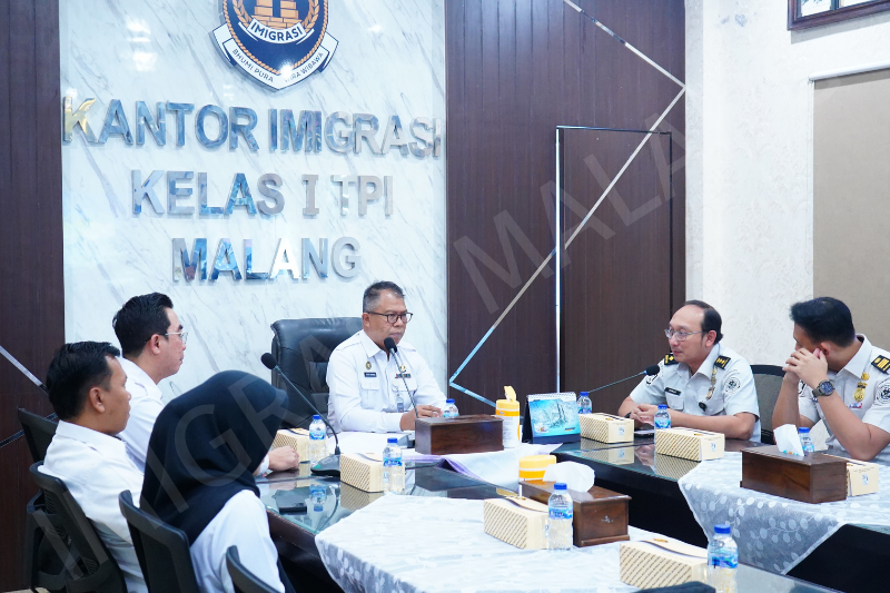 Kantor Imigrasi Malang Terima Kunjungan Monev Direktorat Izin Tinggal dan Status Keimigrasian 2