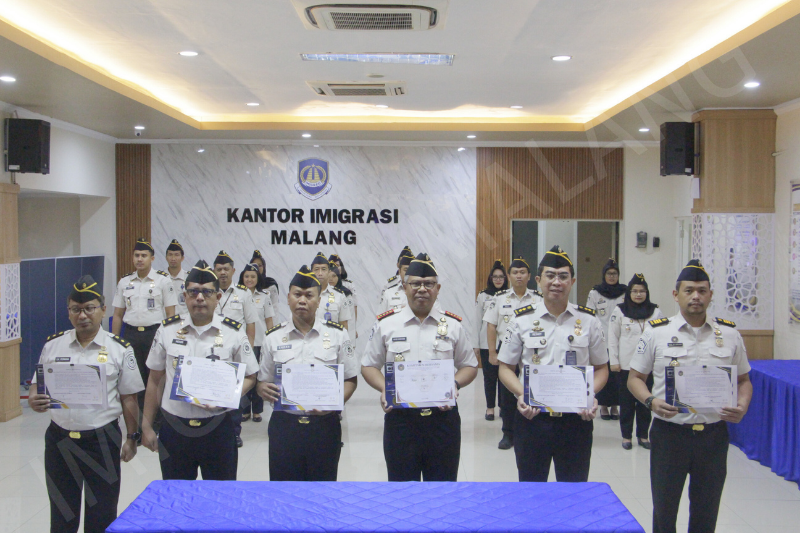Penandatanganan Pencanangan Pembangunan Zona Integritas di Kantor Imigrasi Malang 2