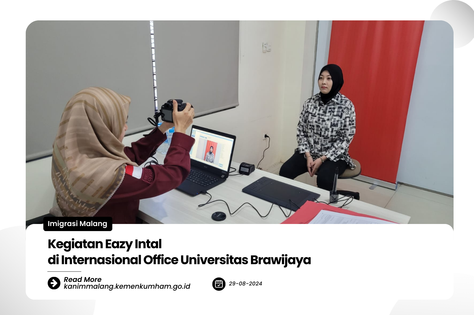 Kegiatan Eazy Intal di Internasional Office Universitas Brawijaya