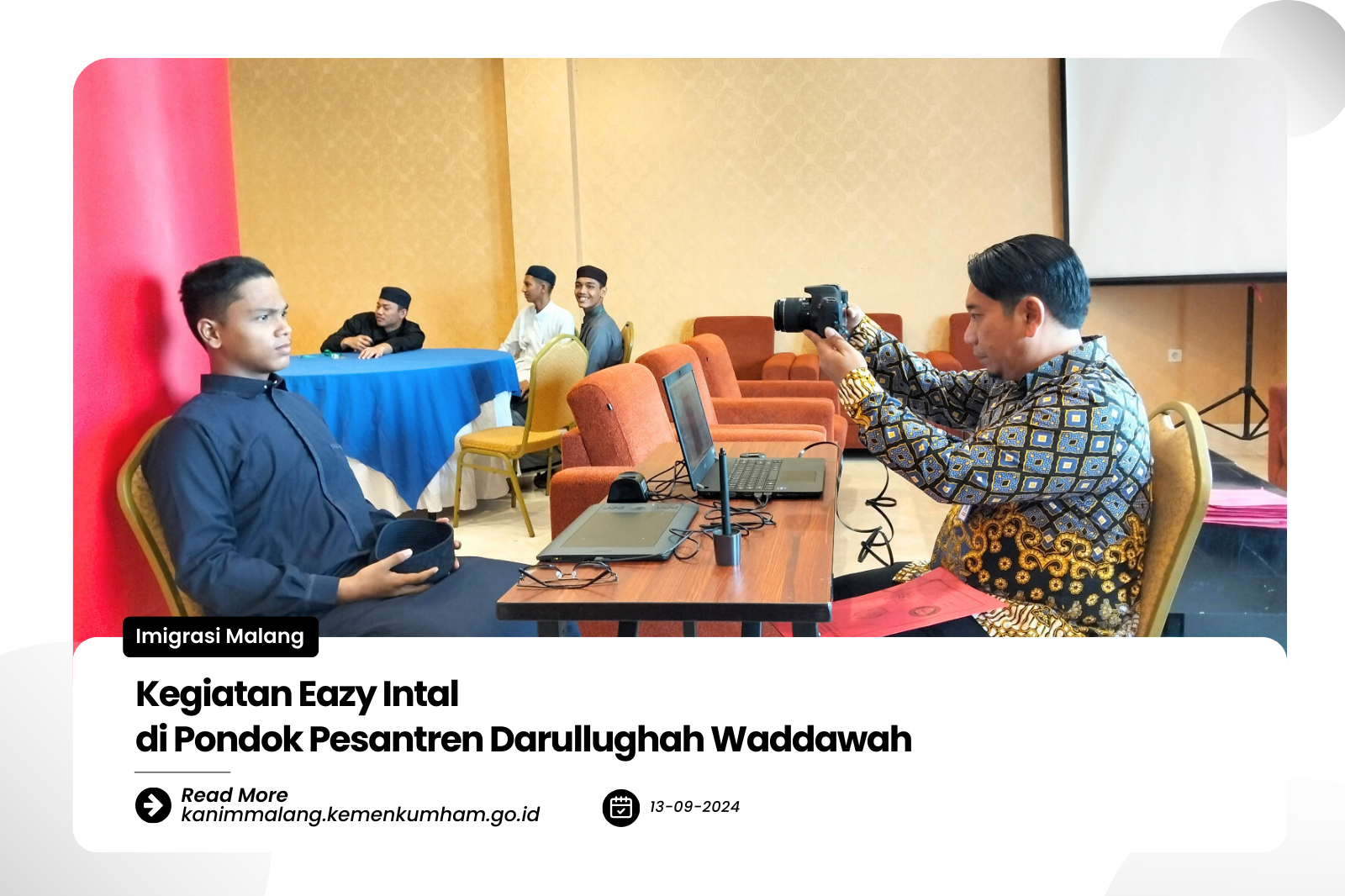 Kegiatan Eazy Intal di Pondok Pesantren Darullughah Waddawah