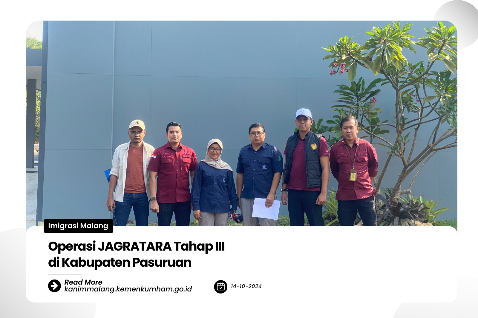 Operasi JAGRATARA Tahap III di Kabupaten Pasuruan