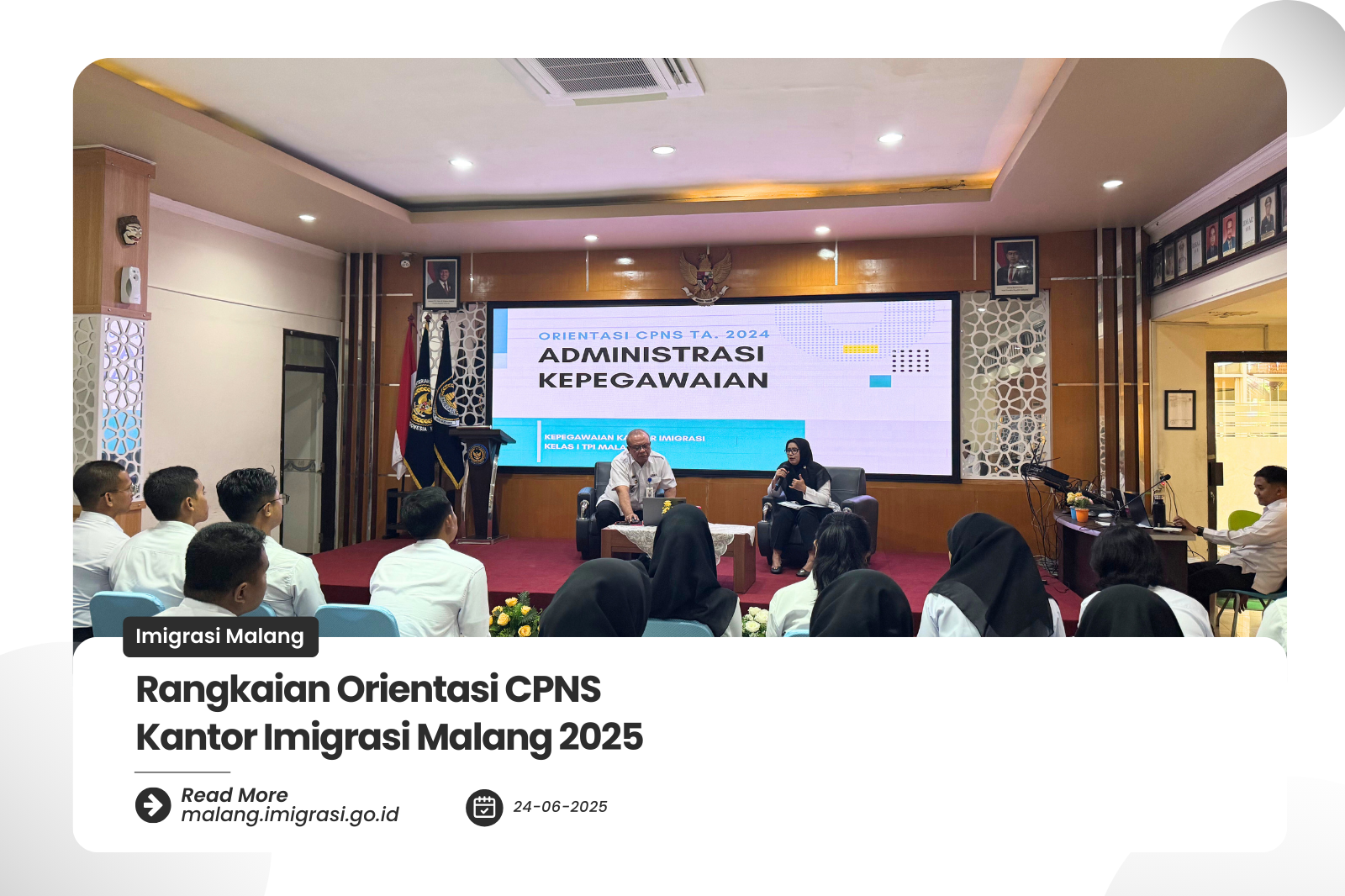 Rangkaian Orientasi CPNS Kantor Imigrasi Malang 2025