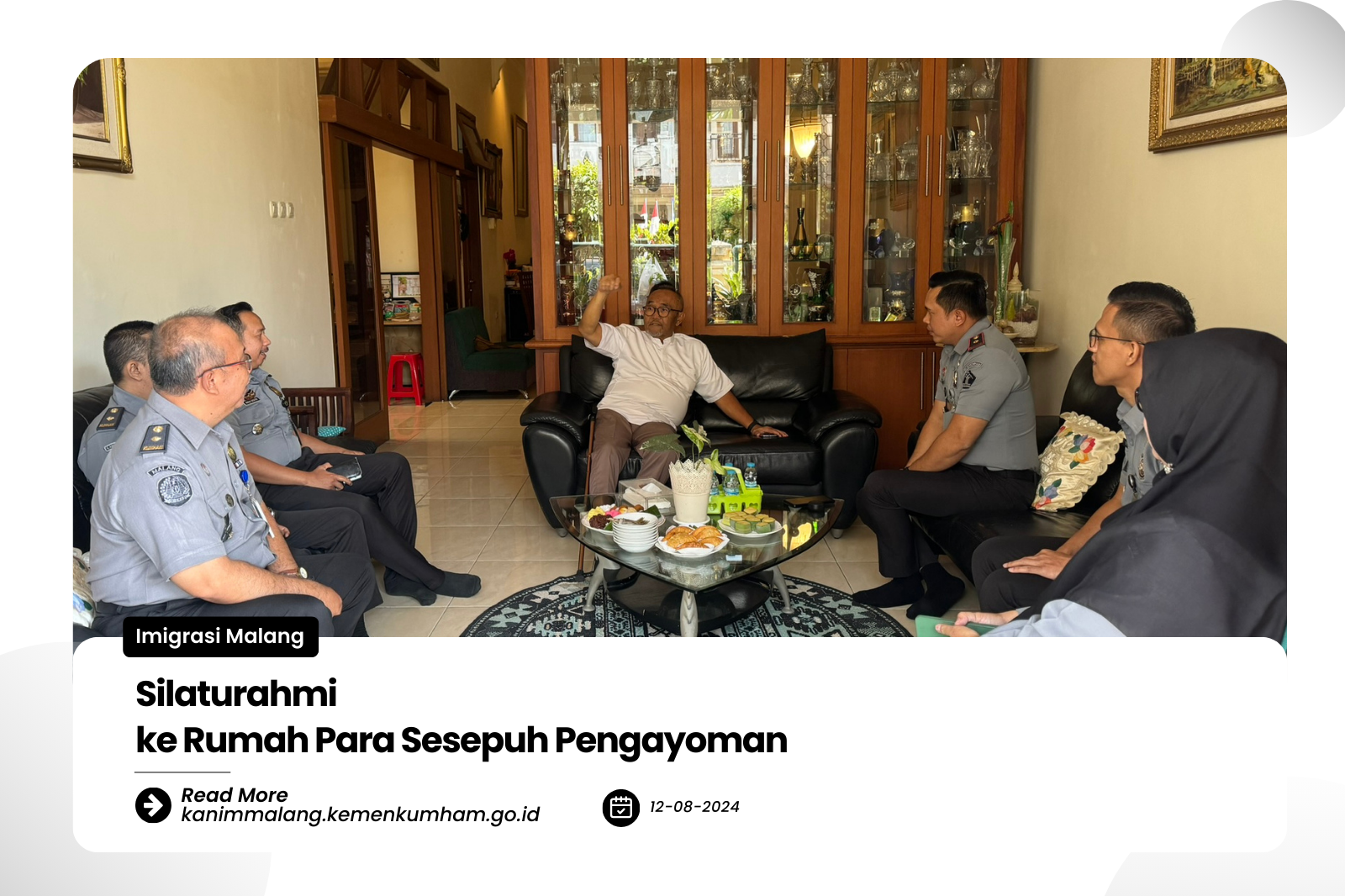 Silaturahmi ke Rumah Para Sesepuh Pengayoman