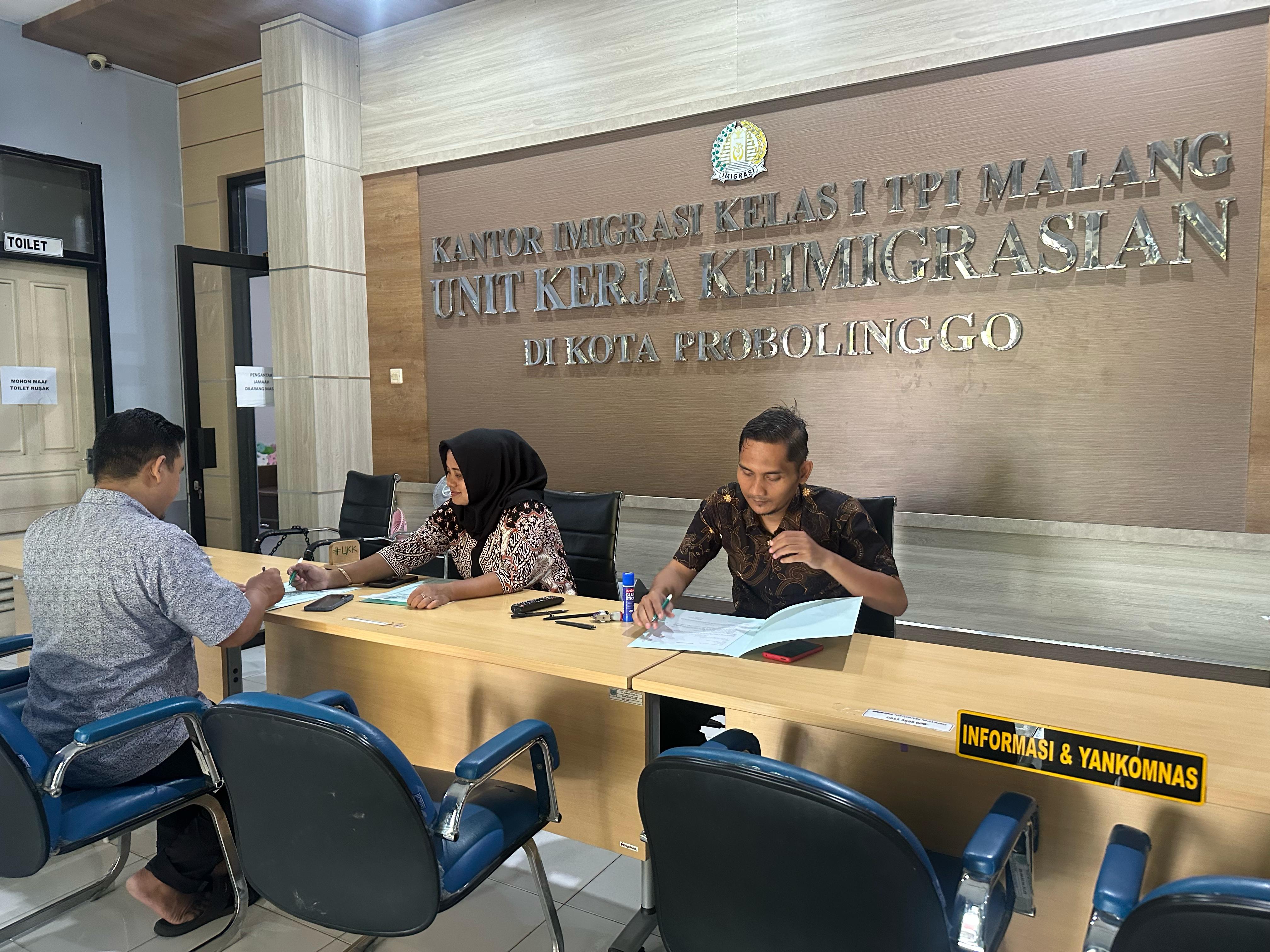 Unit Kerja Kantor Imigrasi di Kota Probolinggo