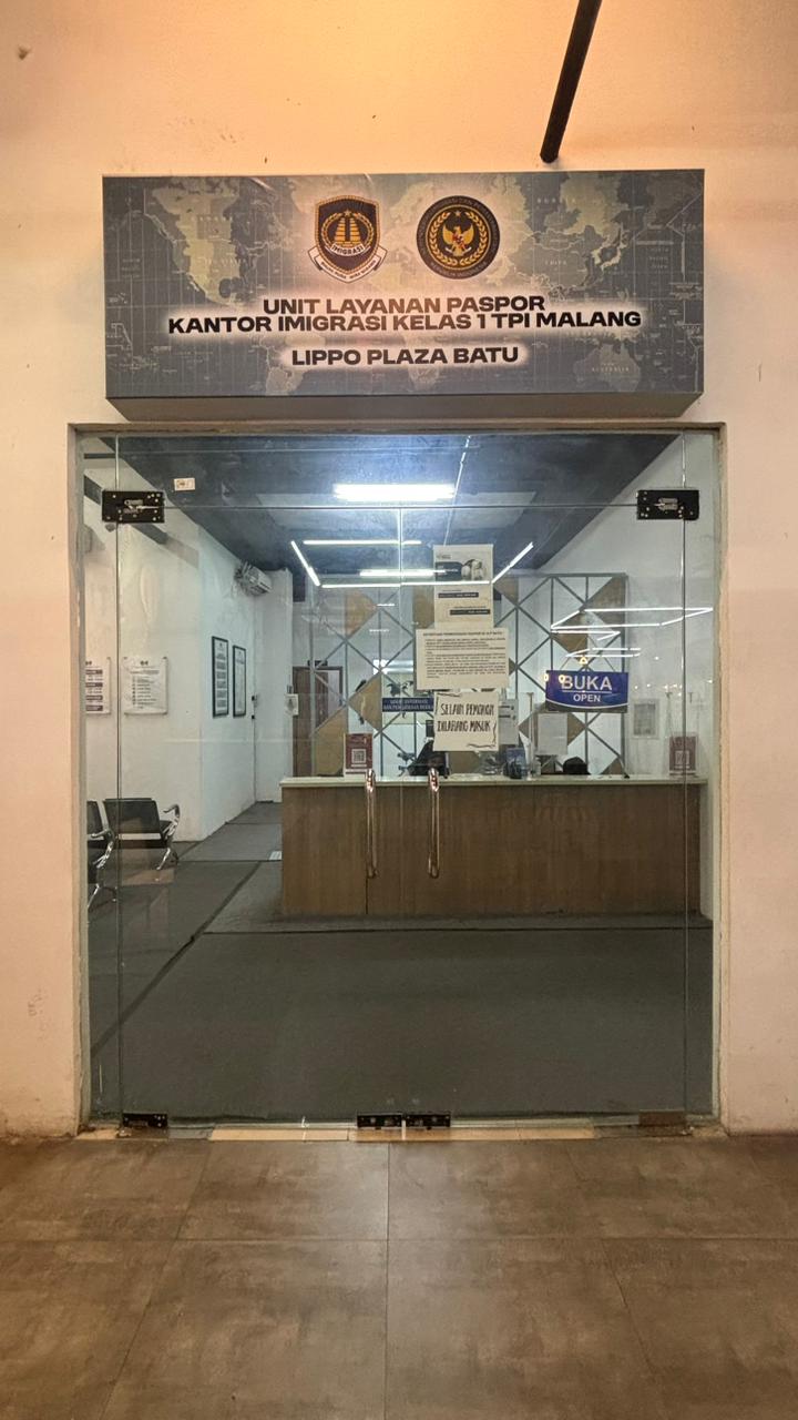 Unit Layanan Paspor di Lippo Plaza Batu