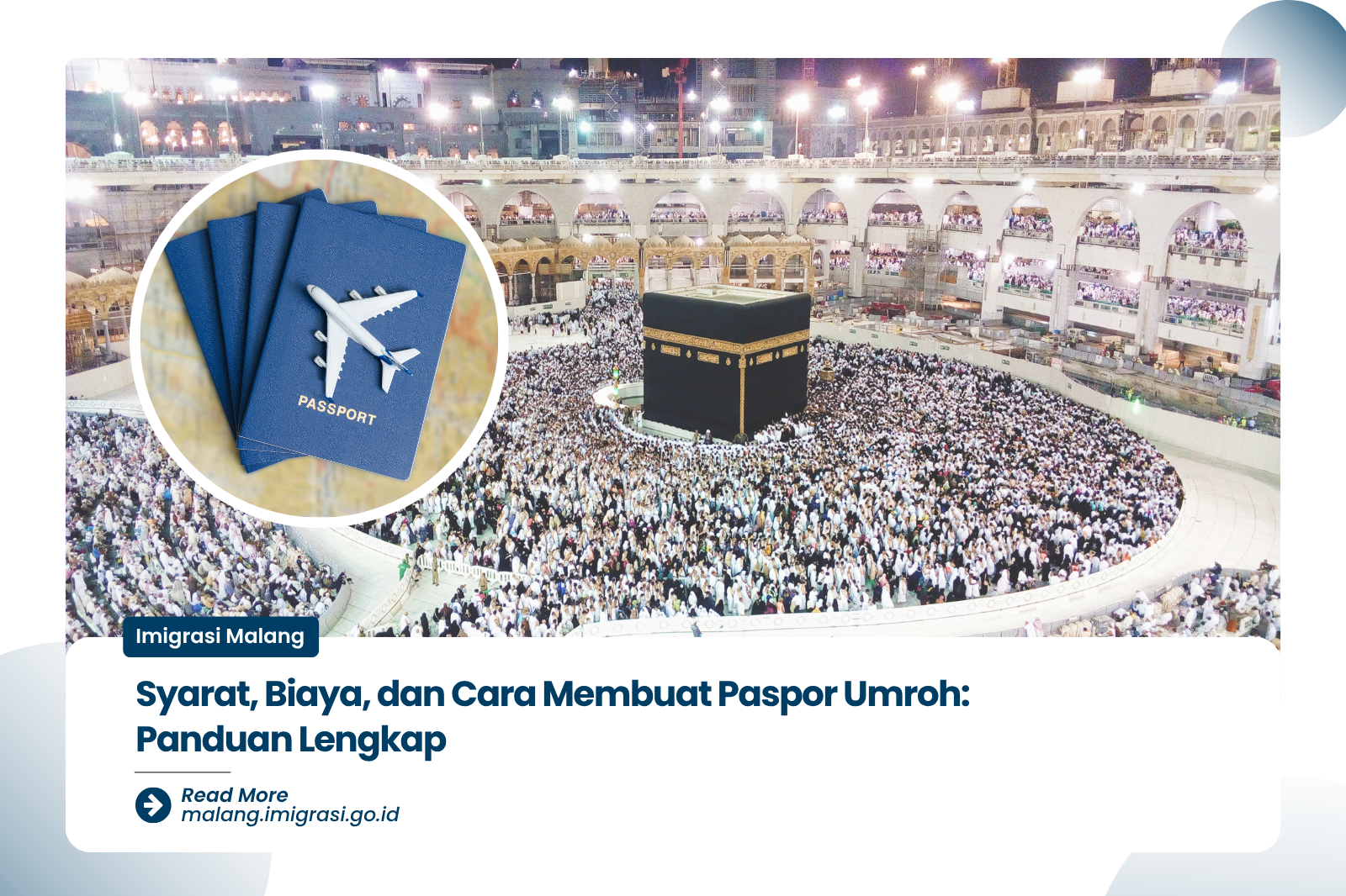 Syarat Biaya dan Cara Membuat Paspor Umroh Panduan Lengkap
