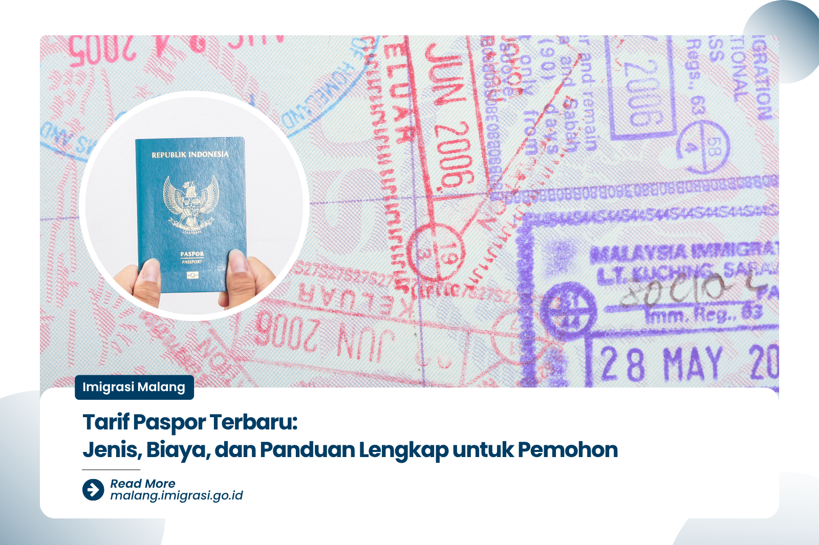 Tarif Paspor Terbaru Jenis Biaya dan Panduan Lengkap untuk Pemohon