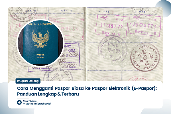 Cara Mengganti Paspor Biasa ke Paspor Elektronik E Paspor Panduan Lengkap Terbaru